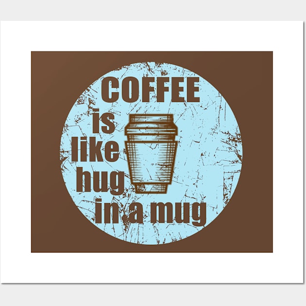 cute funny sayings about coffee Wall Art by omitay